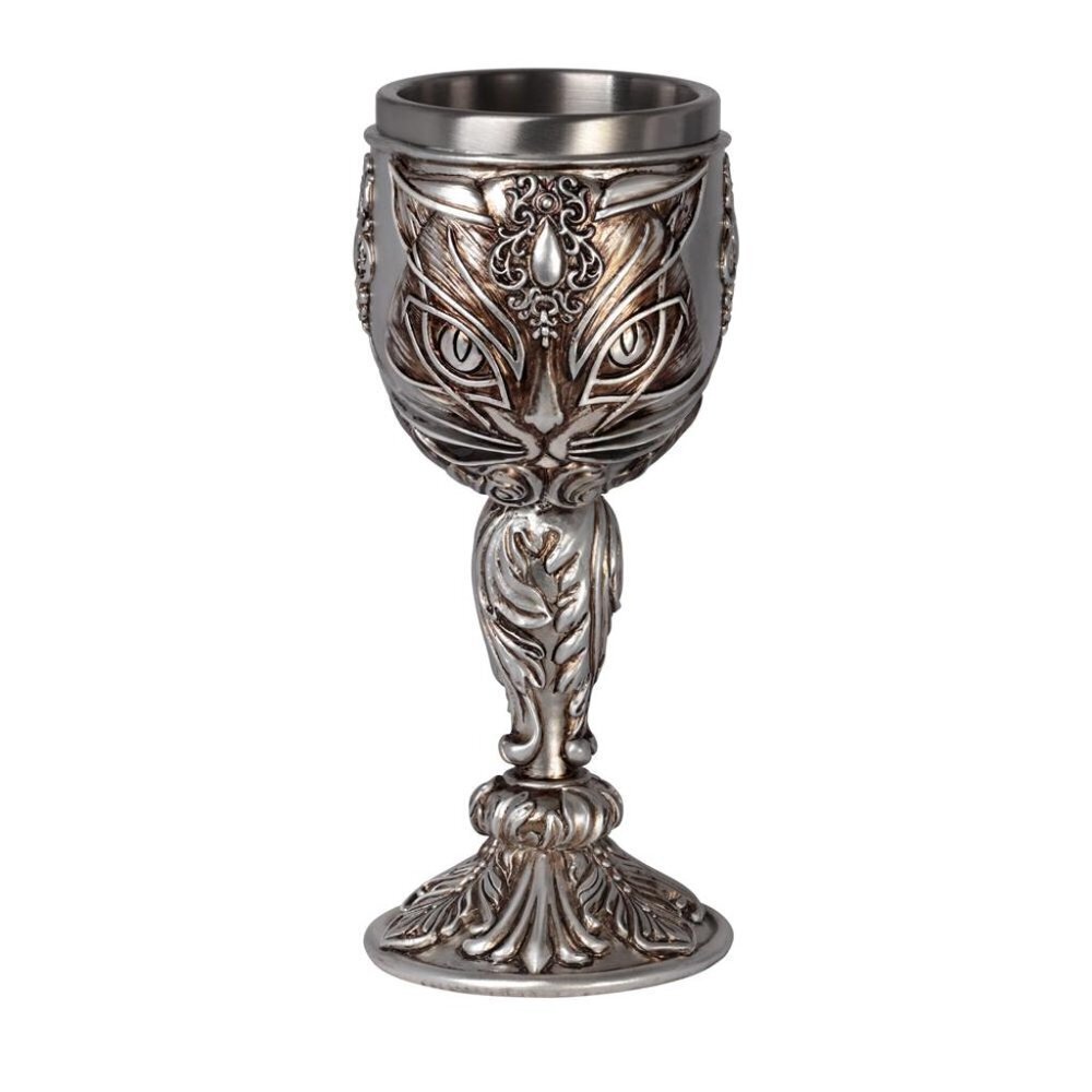 New! Alchemy Of England (Alchemy Gothic) Sacred Cat Goblet